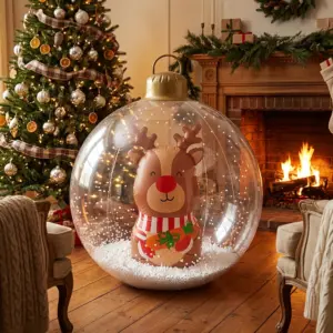 inflatable ball indoor reindeer