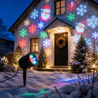 1PC Christmas Snowflake Projector