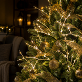 LED White Birch Branch Lights