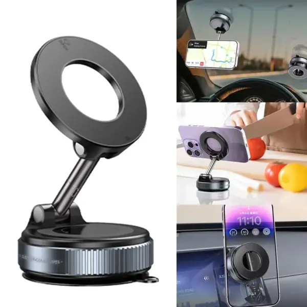 Foldable Magnetic Car Phone Holder 3