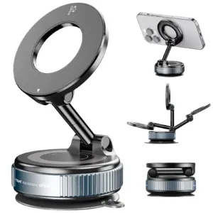 Foldable Magnetic Car Phone Holder 1