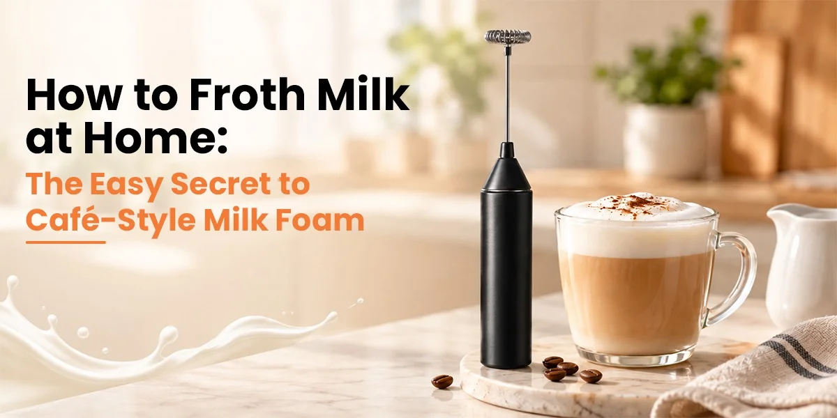 How to Froth Milk at Home